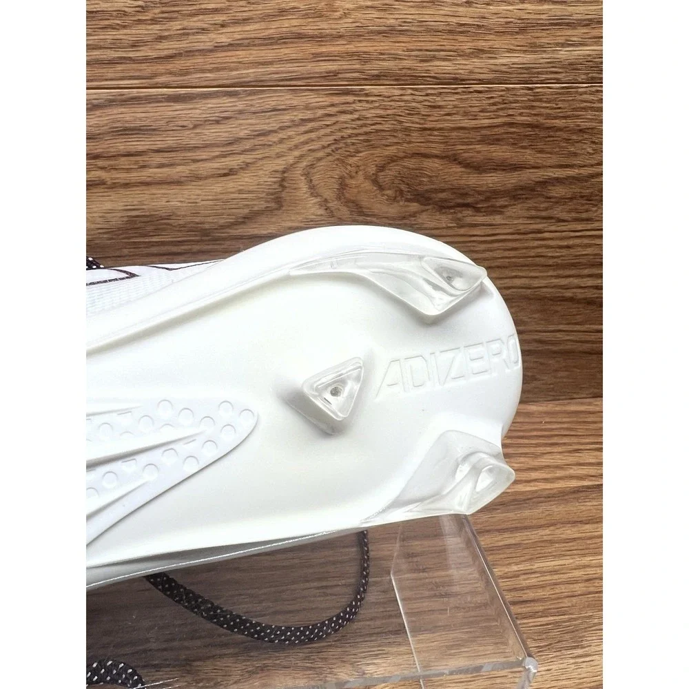 Size 8 - adidas Adizero Electric IE6289 Football Cleats White Maroon
